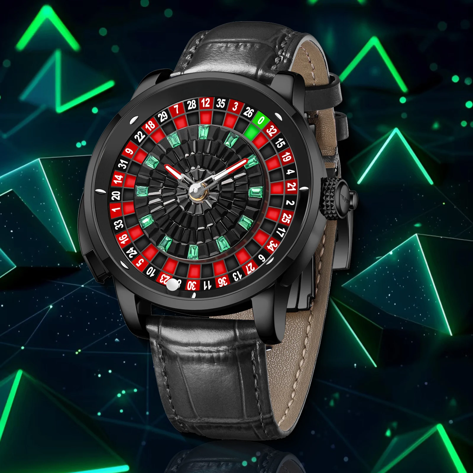 AVEN Royal Roulette Skelettuhr