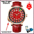 AVEN Royal Roulette Skeleton Watch