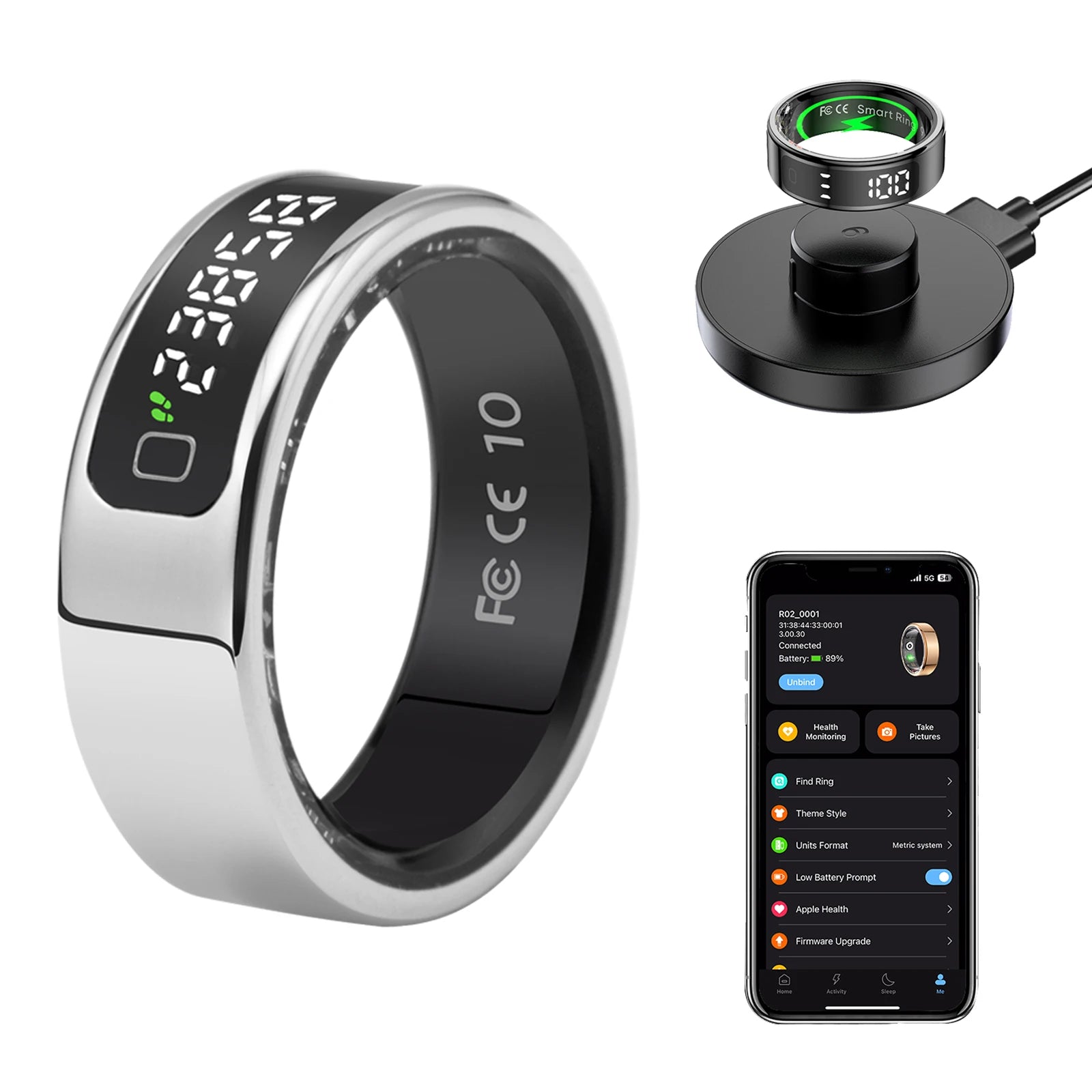 AVEN Aura AI Smart Ring