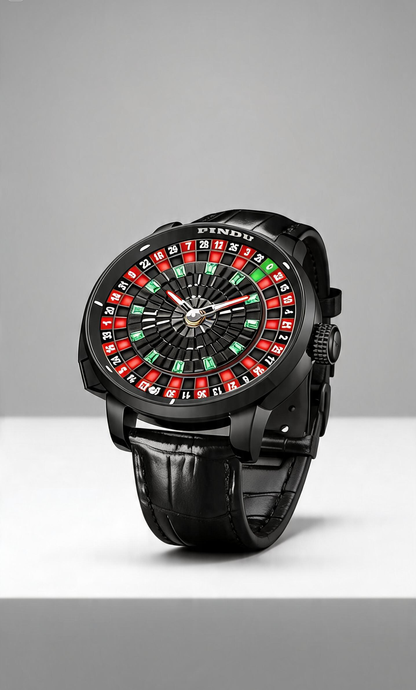 AVEN Royal Roulette Skeleton Watch