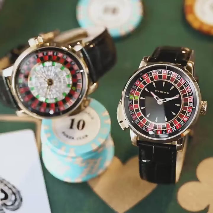 AVEN Royal Roulette Skelettuhr